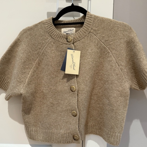 Women's Short Sleeve Cozy Knit Button-Down Cardigan - Universal Thread™ - Picture 4 of 4